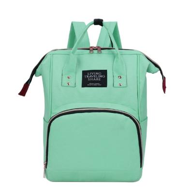 China With USB 2022 Hot Selling Luxury Mummy Diaper Bag Large Capacity Mummy Backpack Multifunctional Baby Backpack Diaper Bag for sale