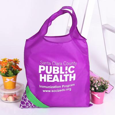 China Waterproof Free Design Public Activities Use Tote Bag 210 Polyester Nylon Handbag for sale