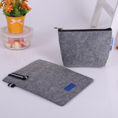 China Fashion Felt Small Pocket Wallet Pen Book Storage Bag Felt Bag for sale