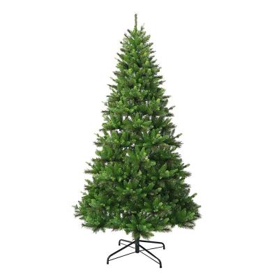 China Mixed Tips 7.5 Feet Non-lit Mixed Tree 7.5' Happy Sale 2023 Artificial Christmas Tree Factory True Value Best Good Futures Holidays for sale