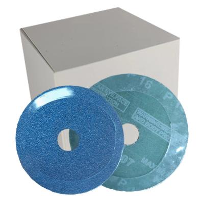 China Sintered Glass Fiber Filter Discs Zirconia Resin Fiber Sanding Discs P40 P60 80 100 120 for sale