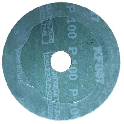 Chine Disque de fibre de résine à trou rond 150*22mm P40 pour broyeur d'angle et polissage de surface à vendre