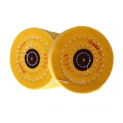 China Abrasive Polishing Pad Tool Custom Buff Jewelry Polish Pad with Close Stitched Stich for sale