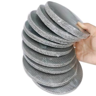 China Customized Hook Loop Dust Free Silicon Carbide Screen Abrasive Disc for Car Detailing for sale