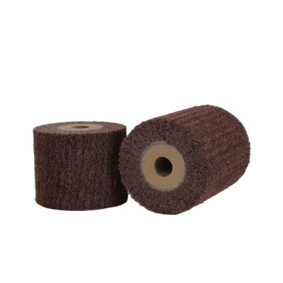 China Customized Non Woven Flap Wheels for Polishing Buffing Wheel Non-Woven Abrasive Disc for sale