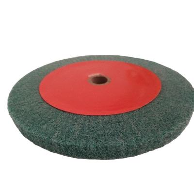 China Customized Support for OEM Non Woven Buffing Flap Wheel Suppliers of Surface Cleaning for sale