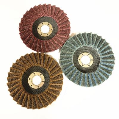 China Assorted Grit Ceramic Flap Discs 4.5 Inch Flat Joint for Angle Grinder Metal Grinding for sale