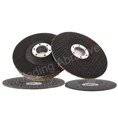 China Polishing 90mm 107mm Flap Disc Grinding Wheels with Durable Fiberglass Backing Plate for sale