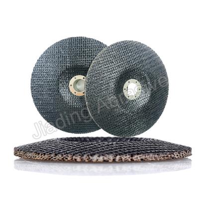 China 7-13 camadas Flap Disc Fibra de vidro placa de apoio com 90 mm forma redonda e 2 anéis de metal à venda