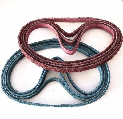 China Surface Conditioning Nylon Belt for Grinding Flat Joint Grinding Sand Grinder Machine for sale