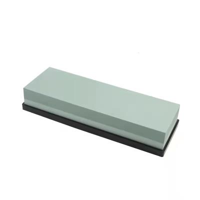 Chine 611g d'oxyde d'aluminium Scythe Whetstones Carbure de silicium ovale Whetstone à vendre