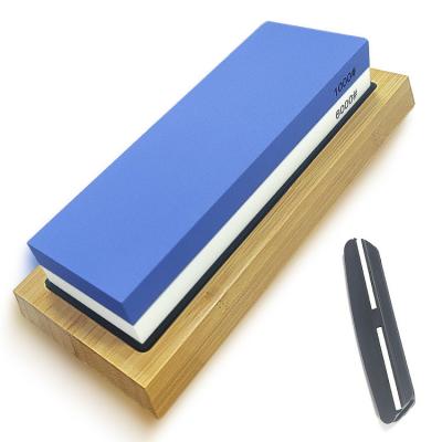 China Double-sided Ceramic Bond White Corundum Whetstone Knife Sharpening Stone for Household for sale