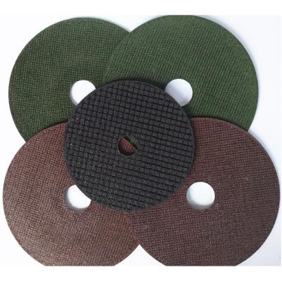 China 4.5 Inch Black Resin Cutting Wheel Durable Abrasive Disc for Stainless Steel for sale