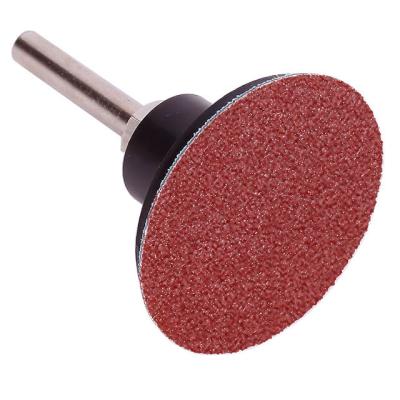 China 2 inch aluminium-oxide/zirconie/keramische snel wisselende schuurplaten voor klantgrootte Te koop