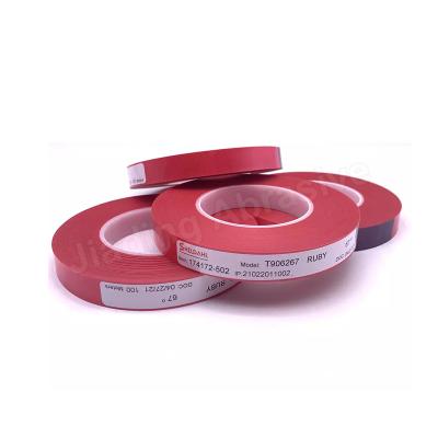 China 0.069mm Thickness Abrasive Splicing Tape in White and Blue for Making Sanding Belt for sale