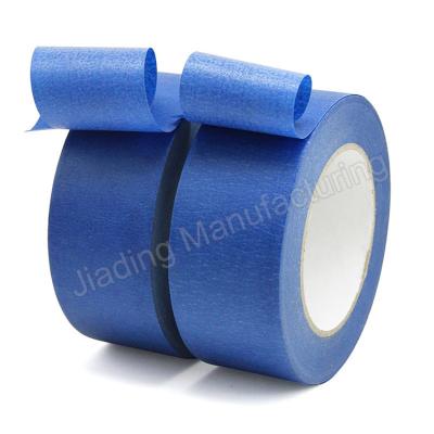 China 10m-50m Länge Creper-Papier Automotive Blau Masking-Tape für individuelle Malerei Schreibbar zu verkaufen