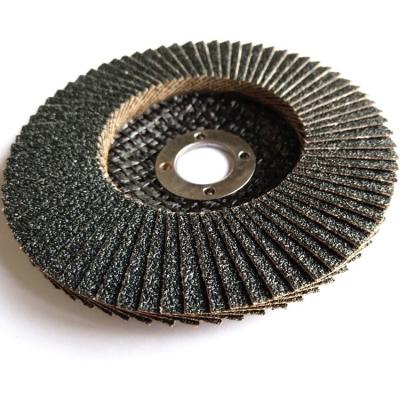 China Abrasive Disc Direct 4.5 inch 80 Grit Zirconium oxide Metal polishing Flap Wheel for sale