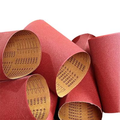 China Customization Package Aluminum Emery Cloth Abrasive Sanding Belt for Floor Sanding for sale