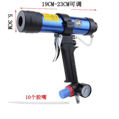 China TK-A20 600ml Industry Sausage Air Cartridge Silicone Pneumatic Caulking Gun for sale