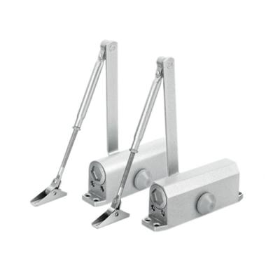 China Modern Aluminum Alloy 180 Degree Automatic Soft Hydraulic Door Closer Small Pentagon for sale