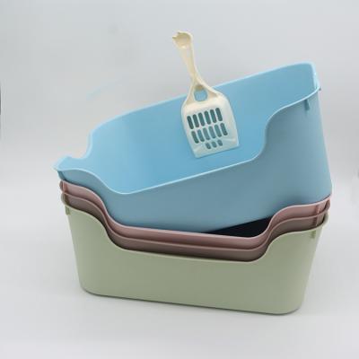 China Pet cleaning up Factory cheaper cat litter box for sale