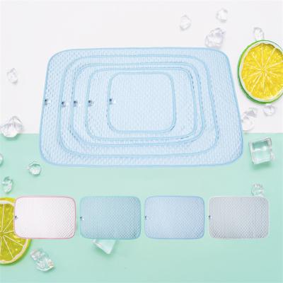 China Cooling Pet Self Cooling Mat Amazon Hot Selling Cool Mat Pad For Dog And Cat Breathable Dog Cooling pad Mat for sale