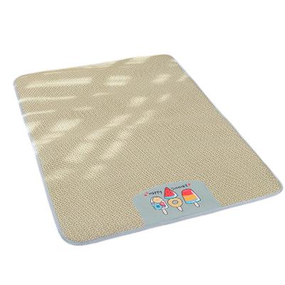 China Cooling Pet Self Cooling Mat Amazon Hot Selling Cool Mat Pad For Dog And Cat Breathable Dog Cooling pad Mat for sale