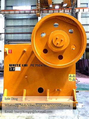 China Casting Frame Stone Jaw Crusher 150-250 TPH 110kw With Simens Motor for sale