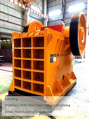 China Mining pulverizer machine basalt stone jaw crusher PE750*1060/ 110KW/ Hard rock for sale