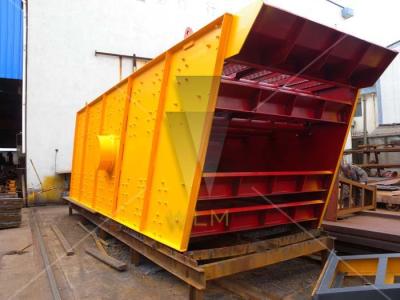 China 37kw Stable Cast Steel Vibrating Screen for Road and Bridge 16.2Hz for sale