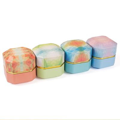 China Gift & Luxury customizable craft fashion candy box packaging sealed tin box tea box portable tea can candle flower tea box for sale