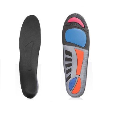 China 2022 New Coming Poron Full Arch Support Orthopedic Insole Shock Absorption Comfortable High Elastic Sport Insole for sale