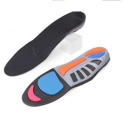 China 2022 New Coming Poron Full Arch Support Orthopedic Insole Shock Absorption Comfortable High Elastic Sport Insole for sale