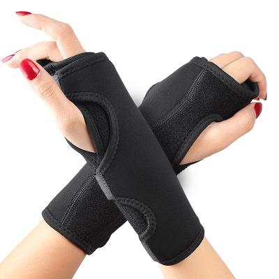 China Adult Top Selling Common Fixed Wrist Support Steel Plate Wrist Guard Sprain Palm Support Male And Female Adjustable Wrist Guard for sale