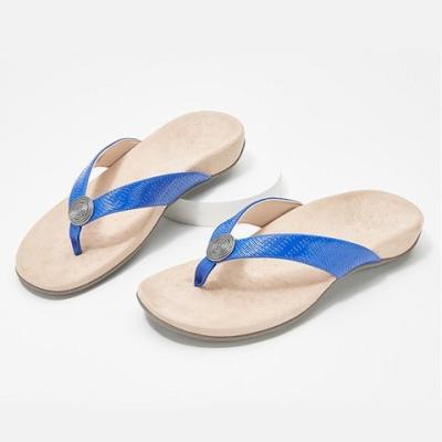 China Fish Mouth Sandals 2022 Summer Season Hot Selling Arch Support Electronic Flip Flops for Man and Woman Orthopedic Sandal for Foot Pain for sale