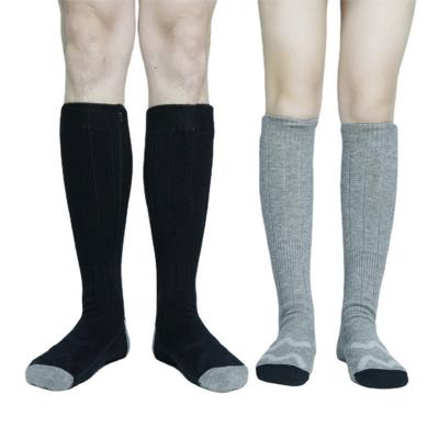 China Hot Selling USB Sweat-absorbent Filling Heating Socks for Men and Women Removable and Washable Cotton Socks Heating Stockings for sale