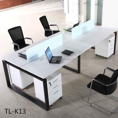 China Convertible MDF Desk With Standard Deluxe Side Desk For Office Manager Use for sale