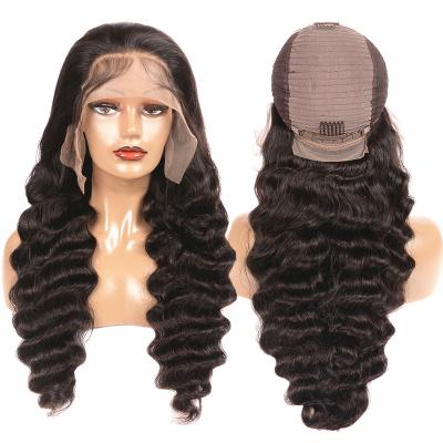 China HD Straight Lace Frontal Hair Wigs 13*6 Factory Price Wholesale Cuticle Aligned 150% Deep Wave Curly Curly Unprocessed for sale