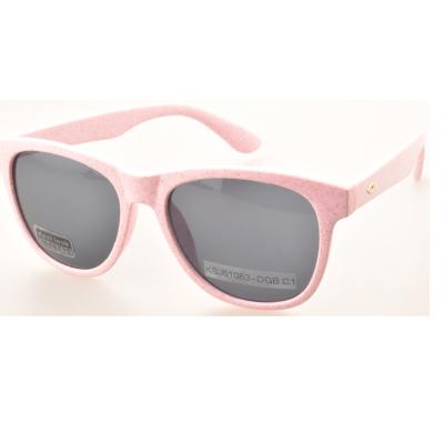 China 20 Years Experience On Wheat Friendly Eenvironment Popular Eyewear Promotion Straw Bioplastic Sunglasses for sale