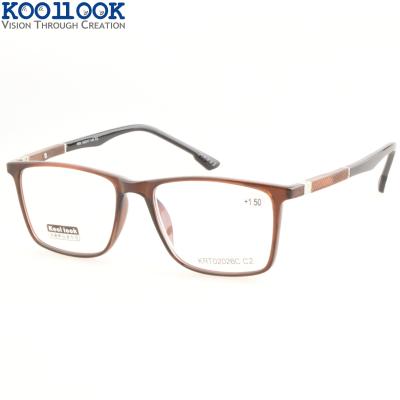 China 20 years experience on classic plastic eyewear frame man glasses TR90 optical glasses for sale