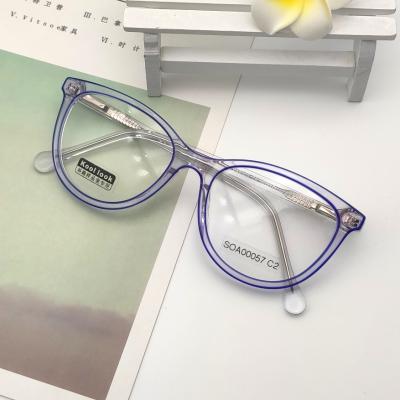 China 20 years experience on high quality clear eyewear acetate optical frames glasses for sale