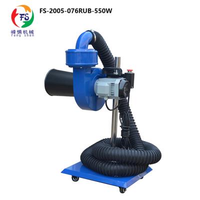 China Steel ready to ship portable vehicle exhaust extraction system / mobile exhaust fume vacuum cleaner for sale