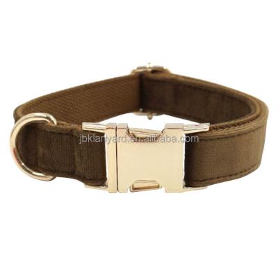 China DETACHED Luxury Accessories for Dogs Cats Metal Buckle Adjustable Dog Collar for sale