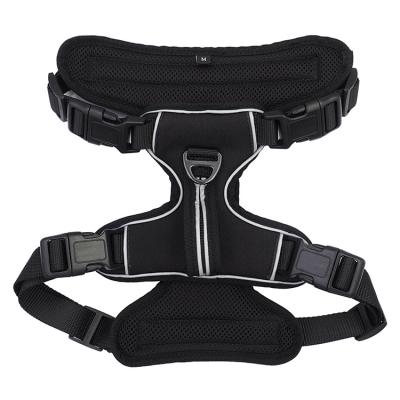 China Reflective Neoprene Low MOQ Amazon Dog Harness DETACHED Dog Leash for sale