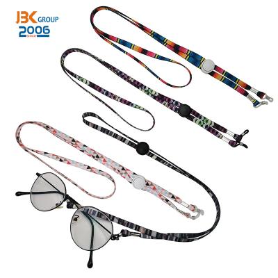 China Promotional Custom Sublimation Printed ID Card Lanyard Polyester Lanyard Wrist Lanyard Monocle Holder for sale