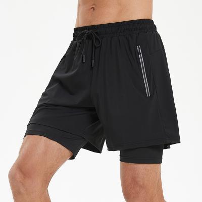 China Custom Men's Shorts Genuine QUICK DRY Men's Shorts Running Shorts Bodybuilding Muscle Training Sportswear Exercise Gym Shorts With Back for sale