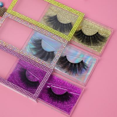 China 25-30 Times Lashes Box Packaging Box Custom Individual Lashes Different Styles 5d Mink Lashes for sale