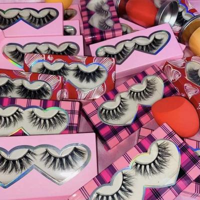 China 3D Eyelash Packaging Box Bestsellers Natural Custom Long Mink Lashes Mink Lashes Seller for sale