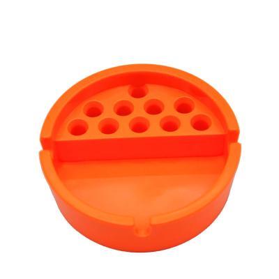 China CLASSIC Hot Selling Plastic Multifunctional Ashtray Around Logo High Quality Plastic Ashtray Custom Made for sale