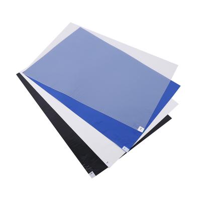 China Disposable Good Seller Low Density Polyethylene Floor Dust Removal Pad Sticky Mat for sale